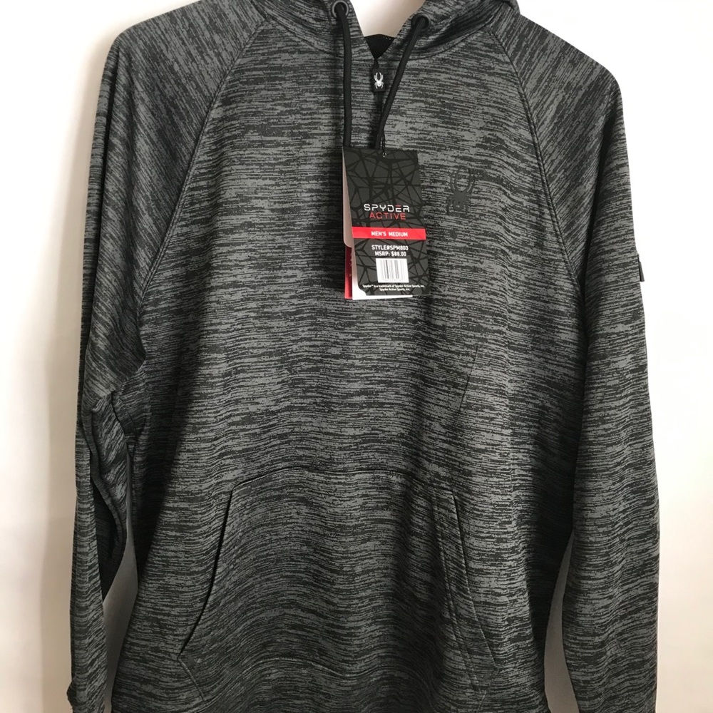 NWT Spyder Active ProWeb Pullover Hoodie M